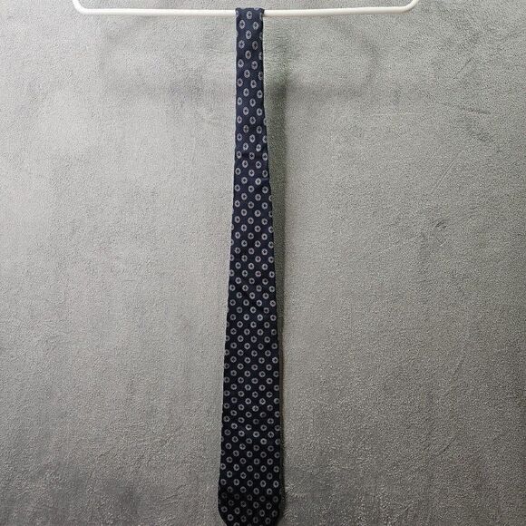 Brixton LTD Mens Necktie 54" Blue 100% Silk Designer Accessory Casual Dad Gift - Picture 1 of 7